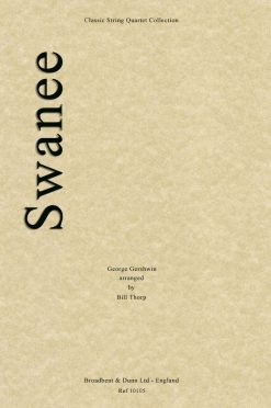 Gershwin - Swanee (String Quartet Score)