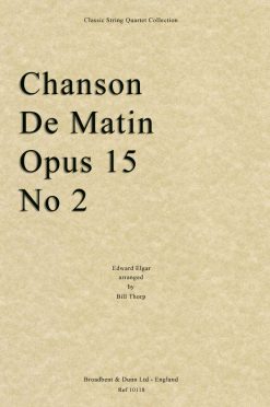 Elgar - Chanson De Matin