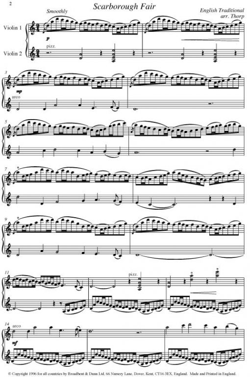 Traditional - Fiddling Around Book 4 (Violin Duets) - Digital Download