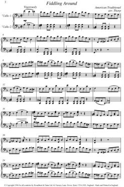 Traditional - Fiddling Around Book 2 ('Cello Duets) - Digital Download