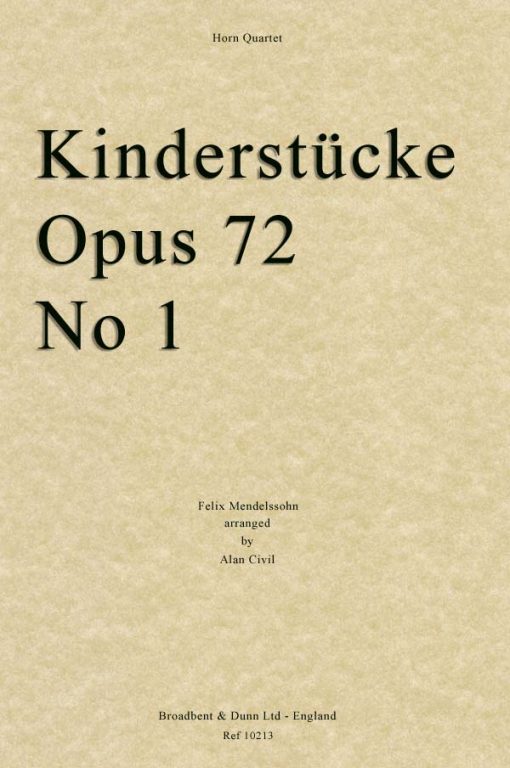 Mendelssohn - Kinderstà¼cke