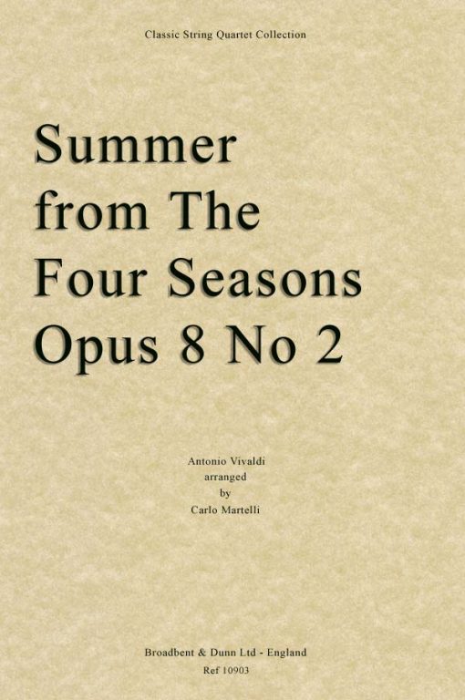 Vivaldi - Summer from The Four Seasons
