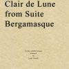 Debussy - Clair de Lune from Suite Bergamasque (String Quartet Score)