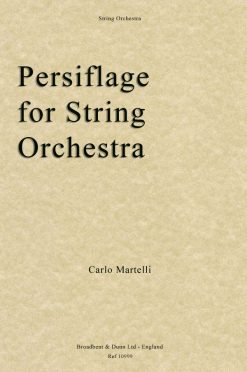 Carlo Martelli - Persiflage for String Orchestra (Parts)