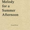 Ronald Read - Melody for a Summer Afternoon (Alto Recorder & Piano)