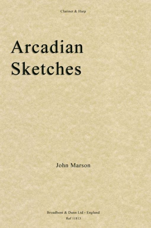 John Marson - Arcadian Sketches (Clarinet & Harp)