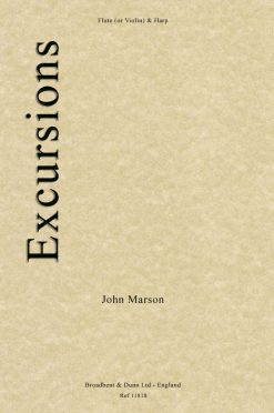 John Marson - Excursions (Flute or Violin & Harp)
