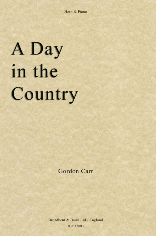 Gordon Carr - A Day in the Country (Horn & Piano)