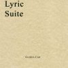 Gordon Carr - Lyric Suite (Piano)