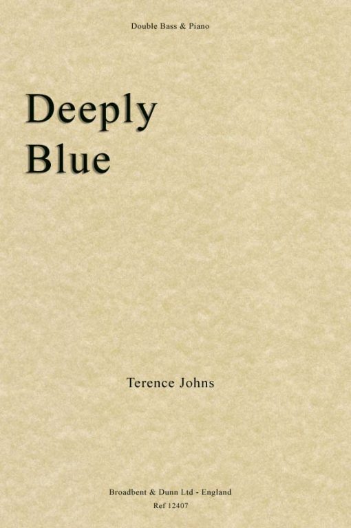 Terence Johns - Deeply Blue (Double Bass & Piano)