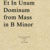 Bach - Et In Unum Dominum from Mass in B Minor (String Quartet Score)