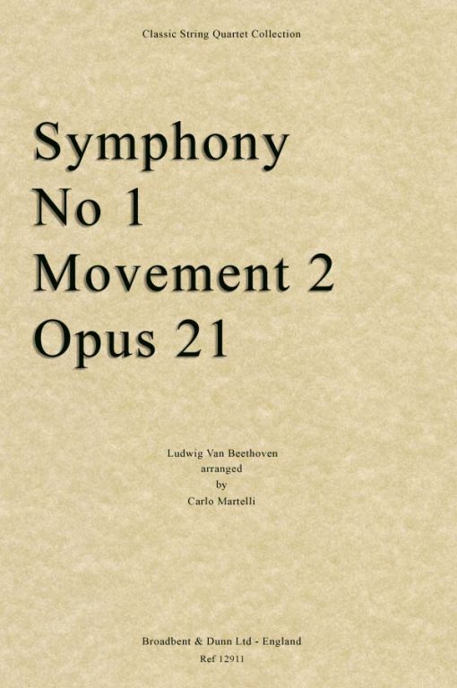 Beethoven - Symphony No. 1 Movement 2