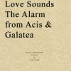 Handel - Love Sounds The Alarm from Acis and Galatea (String Quartet Score)