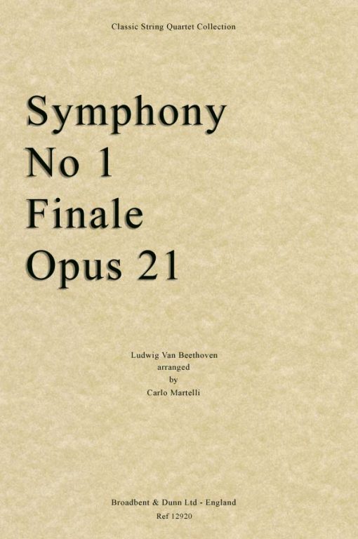 Beethoven - Symphony No. 1 Finale