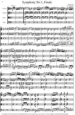 Beethoven - Symphony No. 1 Finale