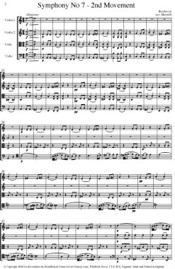 Beethoven - Symphony No. 7 Movement 2