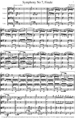 Beethoven - Symphony No. 7 Finale