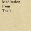 Massenet - Meditation from Thaïs (String Quartet Score)