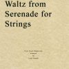 Tchaikovsky - Waltz from Serenade for Strings (String Quartet Score)
