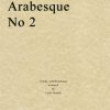 Debussy - Arabesque No. 2 (String Quartet Score)