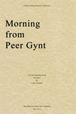 Grieg - Morning from Peer Gynt (String Quartet Score)