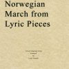 Grieg - Norwegian March from Lyric Pieces (String Quartet Score)