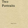 Paul Lewis - Two Portraits ('Cello or Bassoon & Harp or Piano)