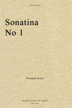 Norman Kent - Sonatina No. 1 (Viola & Piano)