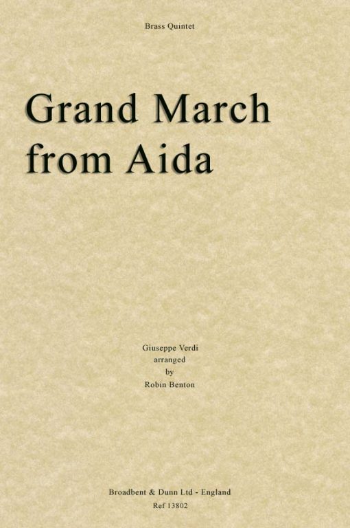 Verdi - Grand March from Aida (Brass Quintet)