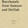 Saint-Saëns - Bacchanale from Samson and Delilah (String Quartet Score)