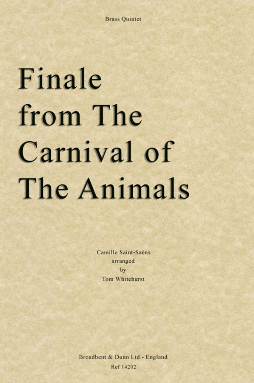 Saint-Saëns - Finale from The Carnival of the Animals (Brass Quintet)