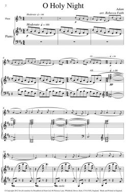 Adam - O Holy Night (Flute & Piano) - Digital Download